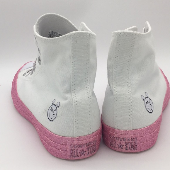Converse CTAS Hi white/pink dogwood - Picture 6 of 8